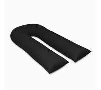 Elite almohadas 12 ft U - Almohada con funda (negro)