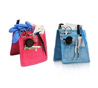 Elite Bags, Organizador de bolsillo para enfermera, Pack de 2, Keen´s Enfermera, Salvabolsillos enfermería, Keen Organizador de enfermería, Portaobjetos enfermería, Azul y rosa, 14,5 x 12 cm