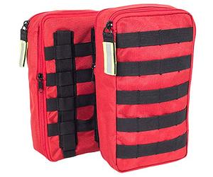 Elite Bags, Pocket's dos boslillos laterales molle, Poliamida rojo