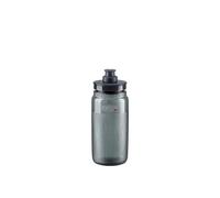ELITE Bidón Fly Tex 550ml Transparente Ahumado, Botella Ligera 51g Textura Antideslizante, Sin BPA, Carretera MTB