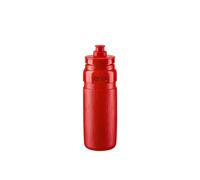 ELITE Bidón Fly Tex 750ml Rojo, Botella Ligera 58g Textura Antideslizante Alto Flujo, Sin BPA, Carretera MTB