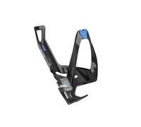 Elite Cannibal XC Portabidón Negro Brillante Gráfico Azul Base Biológica - Ligero Resistente - Bicicleta Carretera MTB Gravel - Ecológico