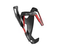 Elite Carbon Vico-Jaula para Botellas, Unisex Adulto, Negro, Rojo