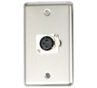 Elite Core OSP D-1-XLR Placa de pared dúplex con 1-XLR