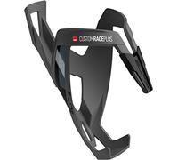 Elite Custom Race Plus Portabidón Negro Skin Soft Touch - Ligero Resistente - Bicicleta Carretera MTB Gravel E-Bike - Portabidon Ciclismo Universal