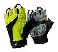 Elite Cycling Project Urban - Guantes de ciclismo sin dedos con almohadillas de gel de 7 mm de grosor y tiradores de dedos fáciles (HiVis, mediano)