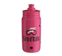 Elite Fly Giro d'Italia 550ml Botella para beber 2025 Talla única Rosa subido