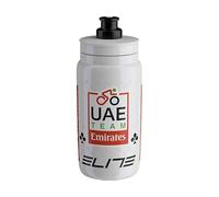 Elite Fly UAE Team Emirates 550ml Botella para beber 2025 Talla única Blanco