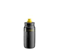 ELITE FLY TEX MAILLOT JAUNE 2026 Bidón Ciclismo | Negro | Edición Limitada Tour de France | Ultraligero 51g | Sin BPA | Válvula High-Flow | 550ml