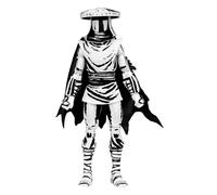 Elite guard black & white version scale action figura 18 cm teenage mu