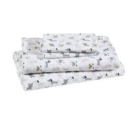 Elite Home - Juego de sábanas Estampadas de Microfibra de 90 g/m²