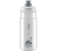 Botella de agua para bicicleta Elite Jet Green ( Transparente / 550 mL )