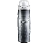Elite Ice Fly 500ml Ahumado - Botella térmica ciclismo - Mantiene frío 2.5h - Doble pared - Sin BPA
