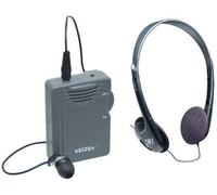 ELITE PACAKGE: Reizen Loud Ear 120dB Gain Personal Amplifier with Earbud and Extra Headphones by Reizen