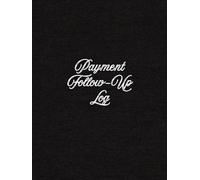Elite Payment Tracking Record Book: Charcoal Linen Texture Cover | 8.25" x 11" Large Format | Professional Payment Follow-Up Log for Business, Office & Freelancers