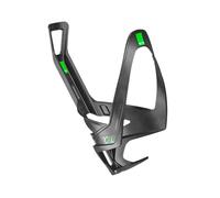 Elite Portabidón Rocko Carbono, Negro Mate / Verde