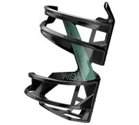 Elite Prism Izquierda Portabidón Lateral Material Reciclado Gráfico Verde 47g, Soporte Bidón Fibra Ecológico MTB Gravel