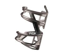 Elite Prism Izquierda Portabidón Lateral Titanio Metal Gráfico Negro 47g, Soporte Bidón Premium MTB Gravel