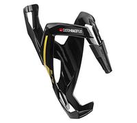Elite Resin Custom Race Plus-Jaula para Botellas, Unisex Adulto, Negro/Amarillo, Talla única