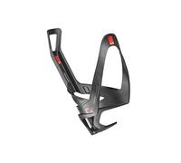 Elite Rocko Carbon Mate Gráfico Rojo - Portabidón Premium Carbono - Ligero Resistente - Bicicleta Carretera MTB Gravel - Ciclismo Universal