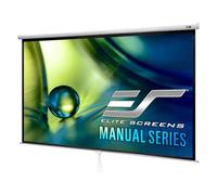 Elite Screens Manual Series, 100 Pulgadas con caída de 24 Pulgadas, Pantalla de proyector retráctil extraíble, Cine de Juegos, M100XWH-E24