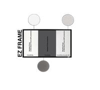 Elite Screens Pantallas De Proyección De Marco Fijo, Ez Frame Projektionsleinwand Beamer-Pantalla de proyección para cine en casa Elite Screens 5D CineGrey / Widescreen 16:9) / 150" (332x187 cm)