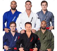 Elite Sports BJJ GI - Kimono para hombre gi de jiu-jitsu brasileño de la IBJJF con tela preencogida y cinturón gratis (ver guía de tallas especiales)
