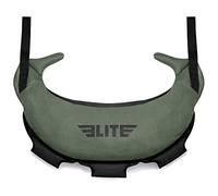 Elite Sports Bolsa de Lona búlgara para Crossfit, Fitness, MMA, Gimnasio, Cross Training, Color Verde, 45 Libras