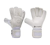 Elite Sports Solo - Guantes de Portero, Color Blanco