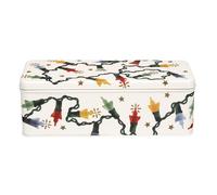 Elite Tins Emma Bridgewater - Guirnalda de luces de Navidad rectangular larga y profunda, 240 x 100 x 70 mm