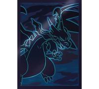 Elite Top Trainer Box Sleeves Charizard Mega Glurak X Fundas Gloss para Tarjetas Paquete de 65 Unidades para Tarjetas Coleccionables Juegos con BB-Toy-Trades Protección de Envío