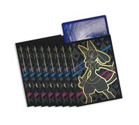 Elite Top Trainer Box Sleeves fundas mate para tarjetas, fundas para tarjetas, paquete de 65 unidades, para juegos de cartas coleccionables con protección de envío BB-Toy-Trades (Lucario)