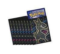 Elite Trainer Box Fundas Pokemon [65], Presume tus Cartas con Fundas Promocionales de ETB Pokemon, Black Lucario