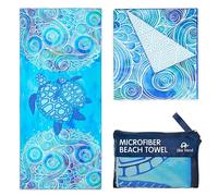 Elite Trend Toallas de Microfibra - Secado rápido para Camping, Deportes, Playa, mochileros, Yoga, Gimnasio, Toalla de Viaje XL 78 x 35 con Bolsa, Suave, compacta, Ligera