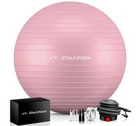 EliteAthlete Pelota de Pilates - Fitball 55 cm 65 cm 75 cm 85 cm - Pelota Embarazo - Bola Yoga Fitness - Balon de Gimnasia Ejercicios - Fit Ball in omba de Aire
