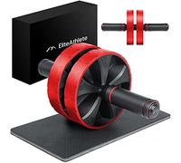 EliteAthlete Rodillo Abdominal para Casa, Incluye Alfombrilla Acolchada para Las Rodillas