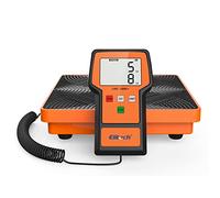 Elitech - Báscula de refrigerante (100 kg, electrónica de escala, freón en kg, LB OZ con caja para HVAC aire acondicionado bombas de calor, LMC-100A+