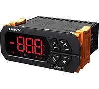 Elitech Controlador de Temperatura Digital Termostato AC 220V±10% Sensor de Temperatura Externo -50 ℃ ~ 120 ℃, STC-1000HX