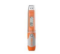 Elitech RC-51H Registrador de Datos de Temperatura y Humedad PDF USB Registrador Tester Points Pen Style 32000 Puntos de Registro Data Logger para Transporte de Alimentos Medicamentos