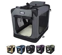 EliteField Jaula Plegable Suave para Perros de 3 Puertas, hogar para Mascotas Interior y Exterior, Varios tamaños y Colores Disponibles (36 Pulgadas de Largo x 24 Pulgadas de Ancho x 28 Pulgadas de
