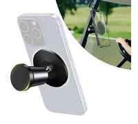 elitehood Soporte magnético doble para teléfono para carrito de golf, soporte de teléfono para carrito de golf con imanes más fuertes para Magsafe iPhone 13, 14, 15, se fija magnéticamente al carrito