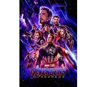 ELITEPRINT Póster A3 de Avengers ENDGAME CLASSIC Marvel Movie, material de impresión de 250 g/m²