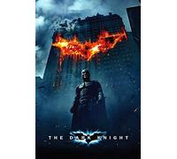 ELITEPRINT Póster de reproducción A4 con texto en inglés "Best Hollywood" con texto en inglés "The Dark Knight"