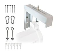 Elitescreens Kit de soporte ZVMAXLB6-W | Par de soportes en L blancos de 6 pulgadas para las series Elite Screens Manual, VMAX y Spectrum con soporte de montaje en