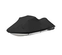 EliteShield Funda para Moto acuática Remolque, poliéster Resistente al desgarro y a la decoloración, se Adapta a Cubiertas PWC de 3 plazas Sea Doo Yamaha Kawasaki Waverunner PWC (se Adapta de 136 a