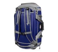 Elitex Training Mochila Duffel 40L / 50L - Bolsa Deportiva Impermeable 2 en 1 con Compartimento para Zapatillas, Bolsillo Térmico y Múltiples Bolsillos de Organización (Azul, 50L)