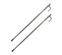 Elitix Bichero para Barco Paquete de 2 Ganchos Telescópicos para Atraque de Embarcaciones, Poste Extensible para Bote con Gancho, Gancho de Ático, Ganchos(400cm/13ft)