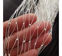 Elitix Malla Antipajaros 3/5/ 7/10/ 15/20/ 25/30 /35/40 M de Ancho Red de Jardín - para Árboles Frutales Animales Estanque Granja Techo, Valla para Ciervos de Nailon Resistente - Blanca(3x5m/10x16ft)