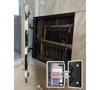 Elitix Trampilla Pladur Panel de Acceso Oculto para Azulejos de 25x25 30x30 40x40 60x60 cm, Puerta de Inspección Metalica para Baño y Ducha, Escotilla de Inspección para Pared.(200x400mm/8x16in)