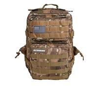 ELITRAINX Mochila 25L Táctica Portatil Repelente al agua para Deporte, Cabina Avión, Gimnasio, Oxford 1000D, CrossTraining (Camuflaje)